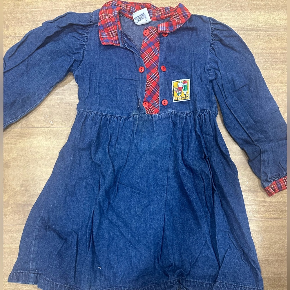 Vintage OshKosh denim dress size 5T